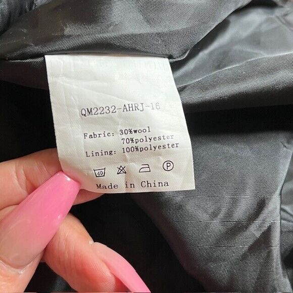 Women's A-Line Swing Long Maxi Wool Skirt Brown High Waist | Soft Flowing Fabric - Picture 8 of 12